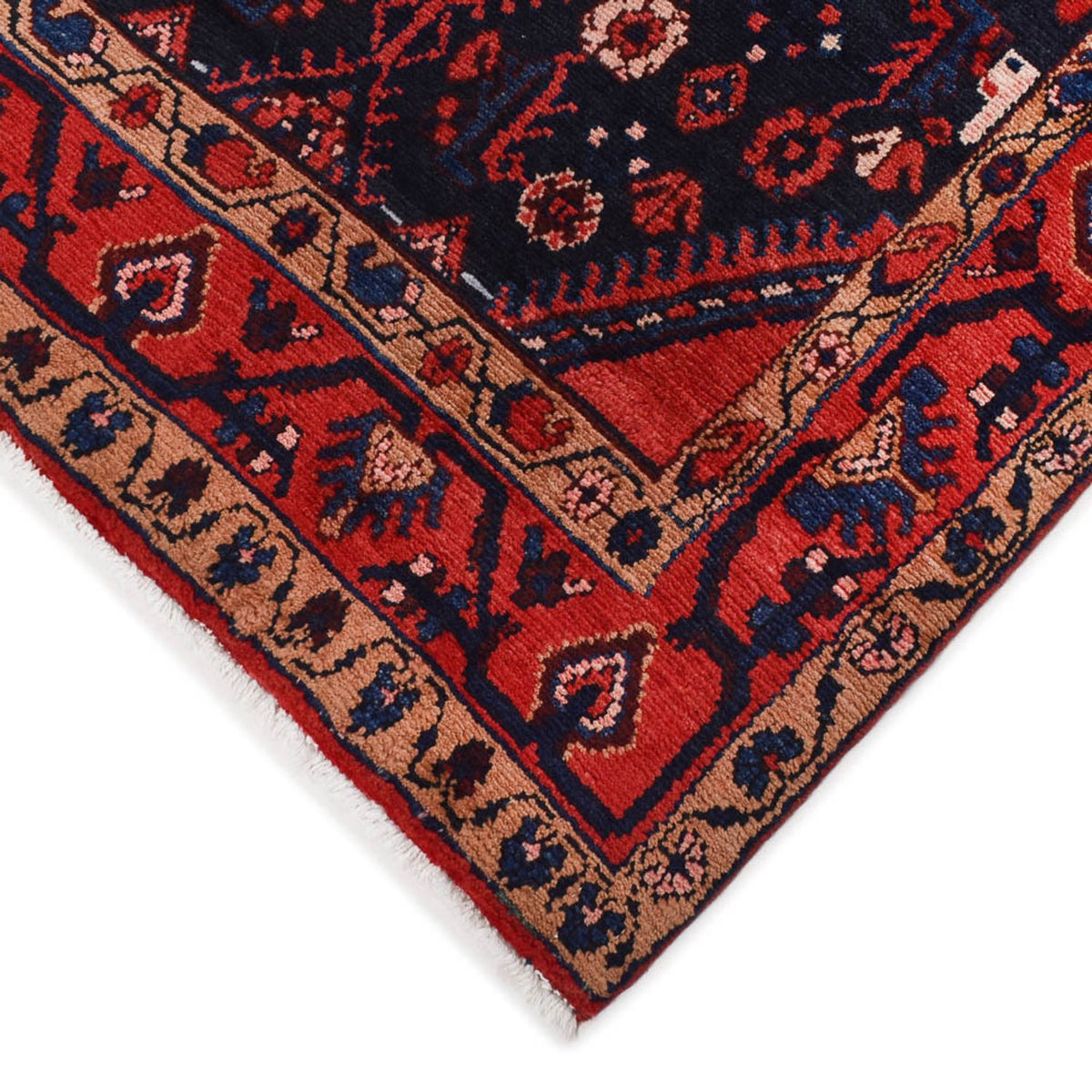 Perski dywan - Nomadyczny - 173 x 111 cm - ciemnoniebieski