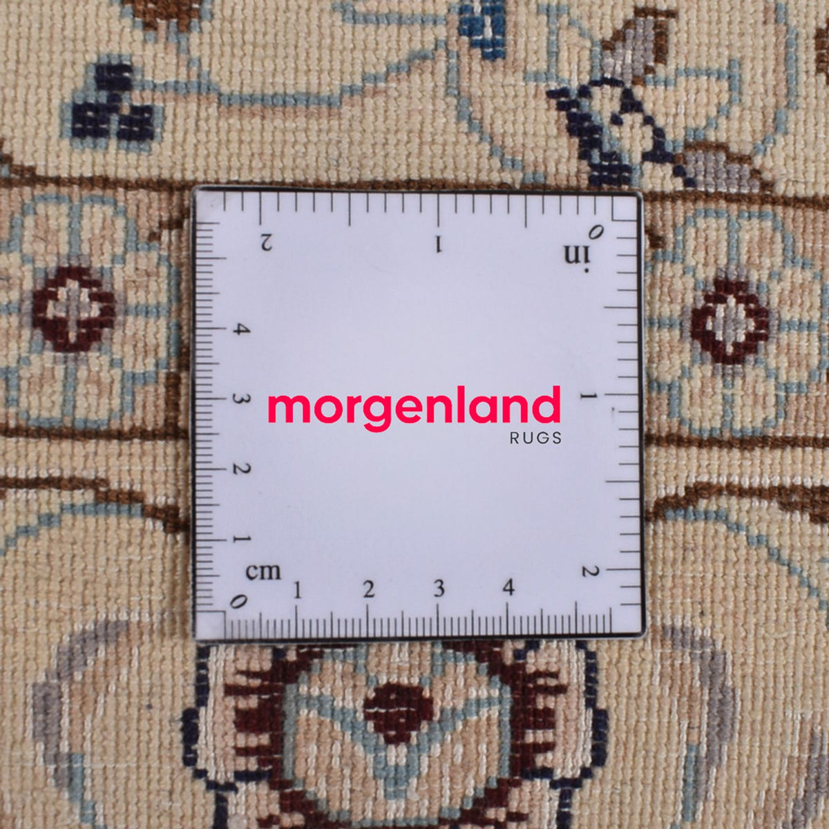 Dywan perski - Nain - Królewski - 204 x 126 cm - beżowy