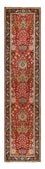 Biegacz Dywan perski - Tabriz - 400 x 92 cm - czerwony