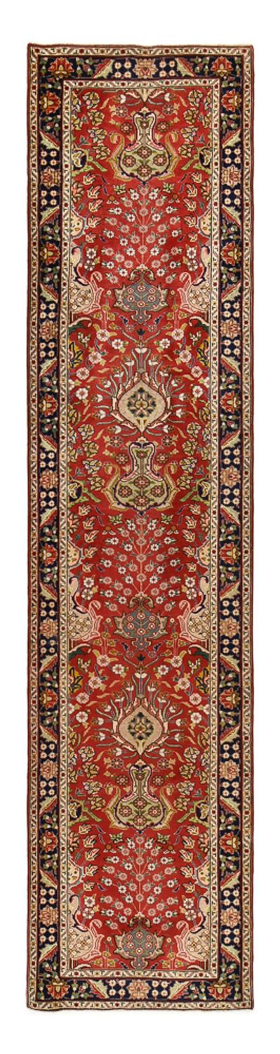 Biegacz Dywan perski - Tabriz - 400 x 92 cm - czerwony