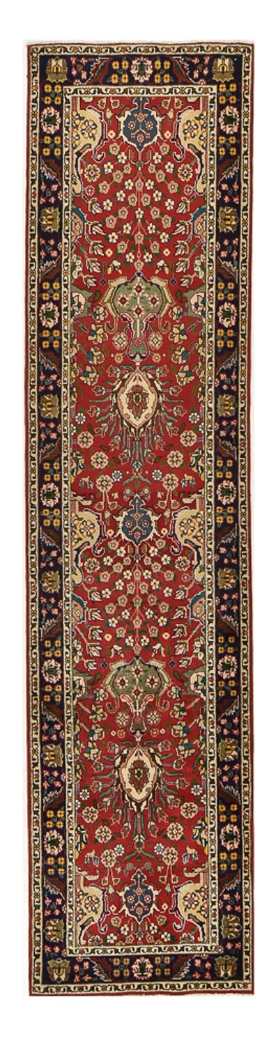 Biegacz Dywan perski - Tabriz - 306 x 72 cm - czerwony