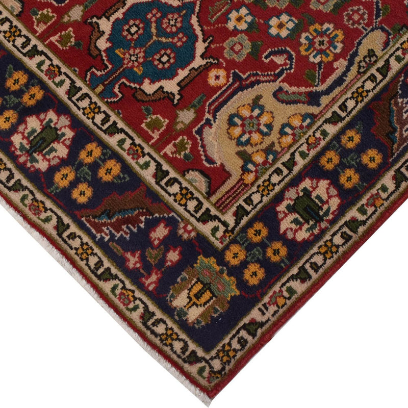 Biegacz Dywan perski - Tabriz - 306 x 72 cm - czerwony