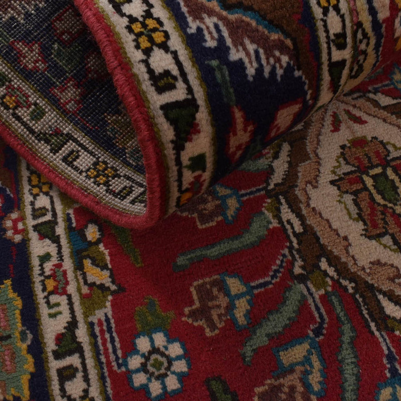 Biegacz Dywan perski - Tabriz - 306 x 72 cm - czerwony