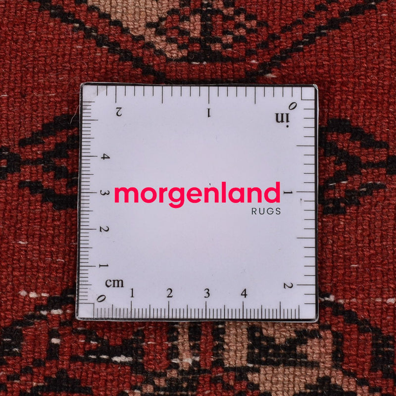 Biegacz Dywan turkmeński - 266 x 97 cm - czerwony