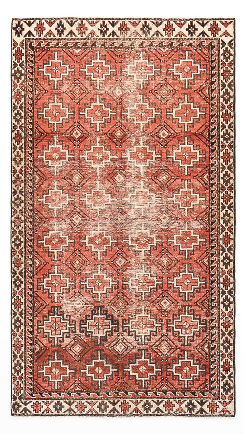 Biegacz Dywan Vintage - 194 x 108 cm - czerwony