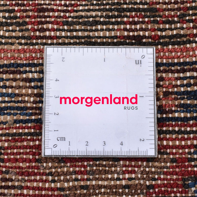 Perski dywan - Nomadyczny - 212 x 139 cm - czerwony