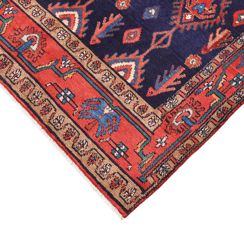 Perski dywan - Nomadyczny - 250 x 142 cm - ciemnoniebieski