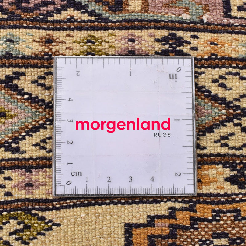 Dywan turkmeński - 192 x 119 cm - piaskowy