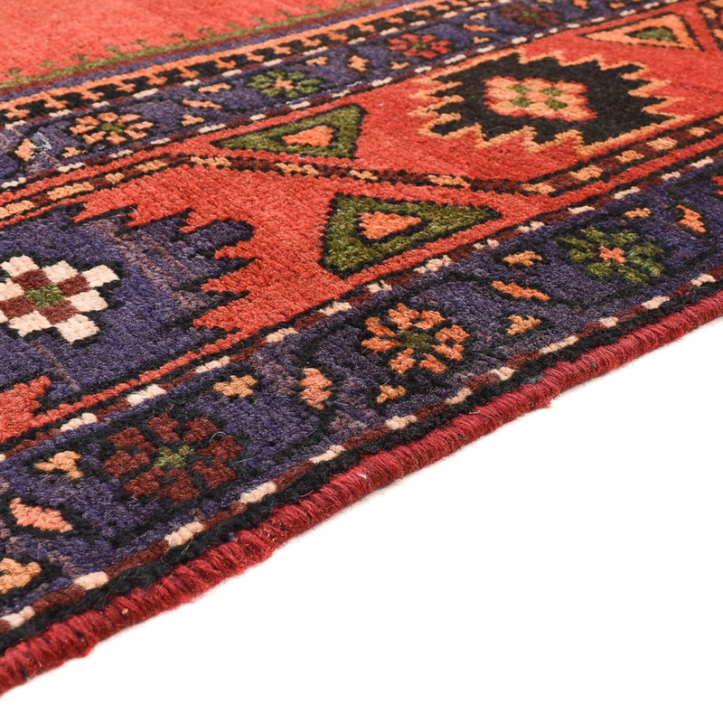 Dywan perski - Bijar - 226 x 136 cm - pomarańczowy