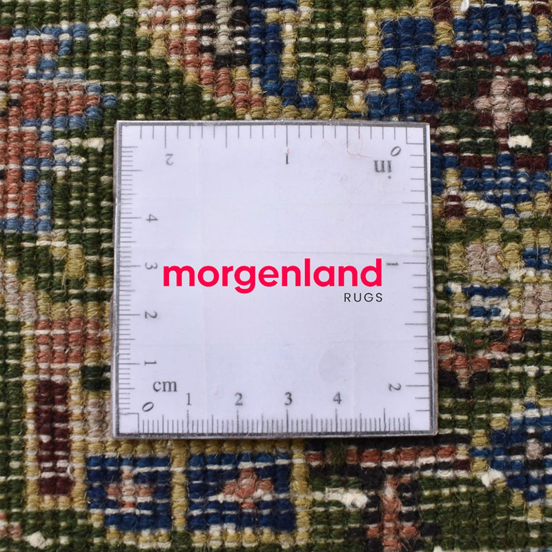 Perski dywan - Nomadyczny - 288 x 181 cm - ciemna zieleń