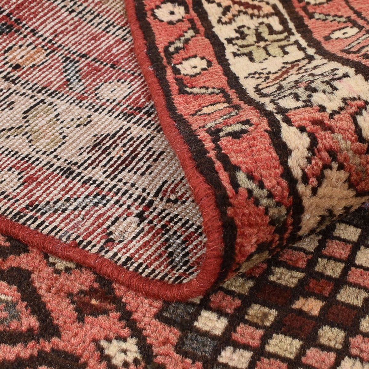 Biegacz Perski dywan - Nomadyczny - 318 x 109 cm - terakota