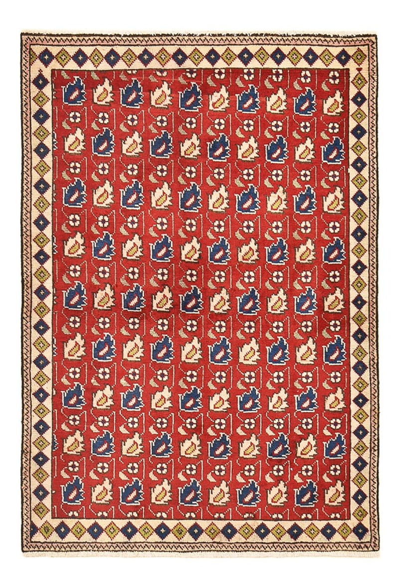 Dywan perski - Tabriz - 140 x 96 cm - czerwony