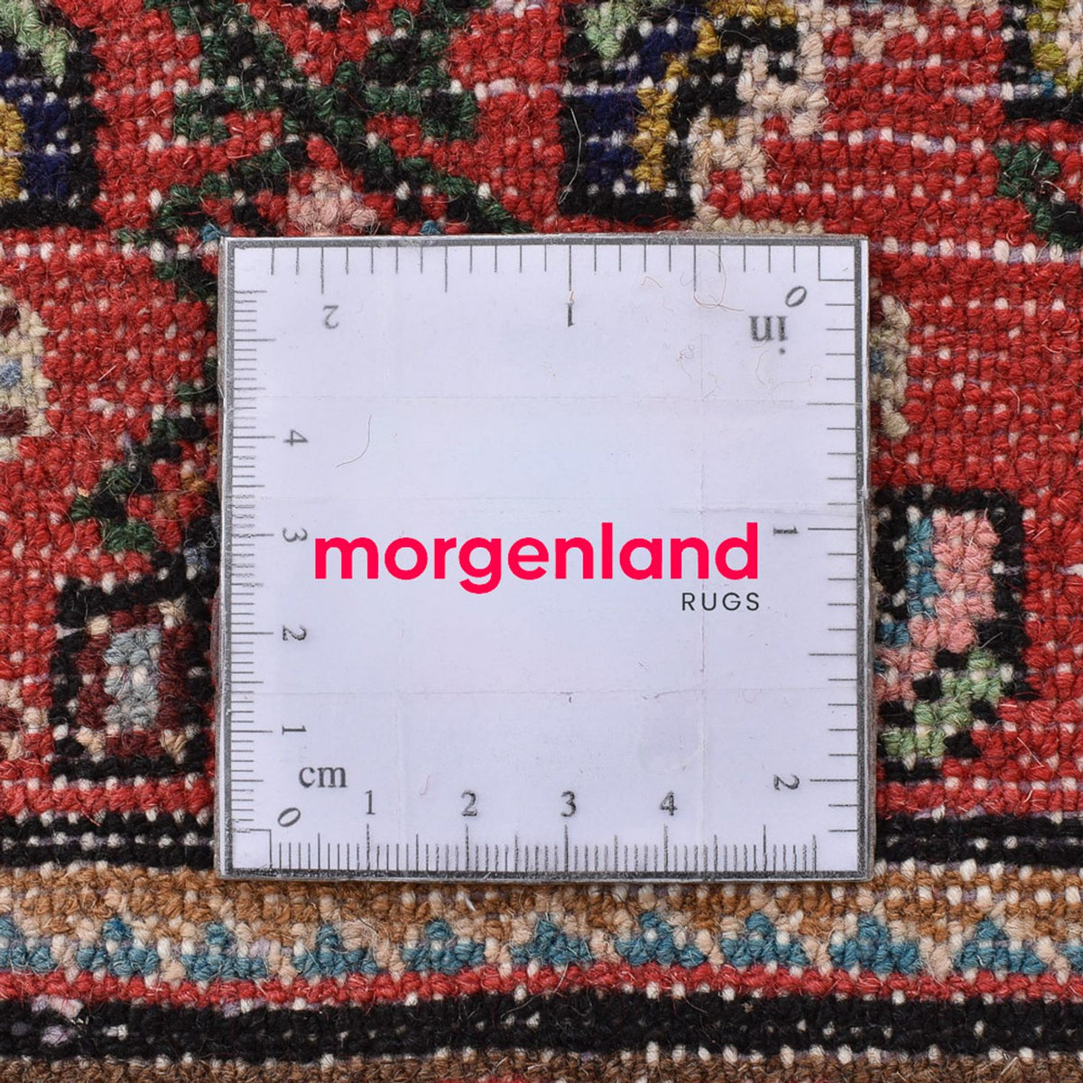 Perski dywan - Nomadyczny - 143 x 109 cm - jasna czerwień