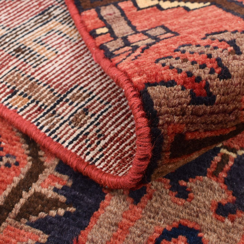 Perski dywan - Nomadyczny - 159 x 106 cm - czerwony