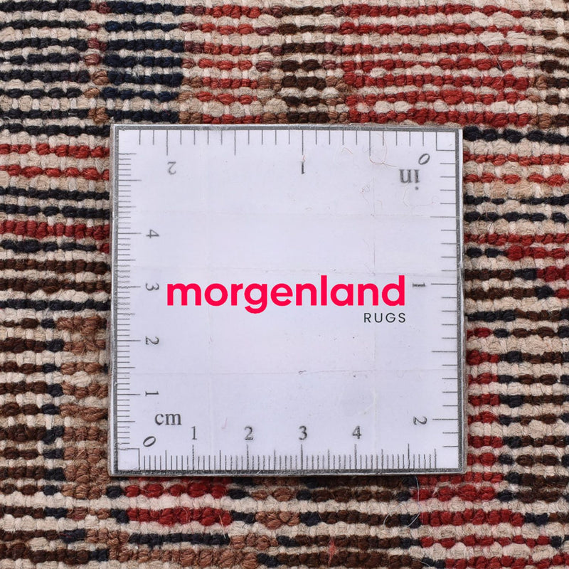 Perski dywan - Nomadyczny - 159 x 106 cm - czerwony