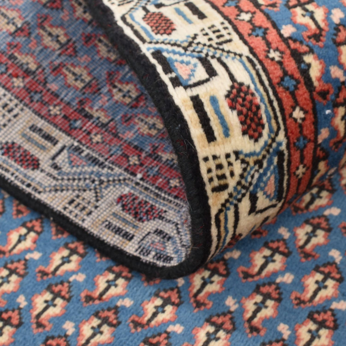 Dywan perski - Mir - 145 x 94 cm - morski błękit