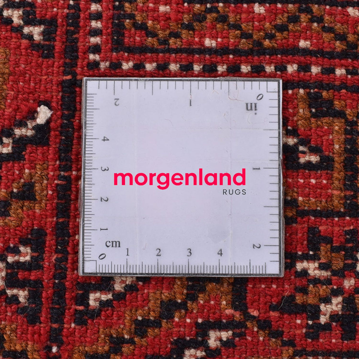 Dywan turkmeński - 385 x 304 cm - czerwony