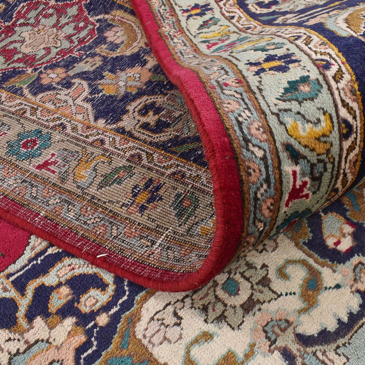 Dywan perski - Tabriz - 386 x 301 cm - czerwony