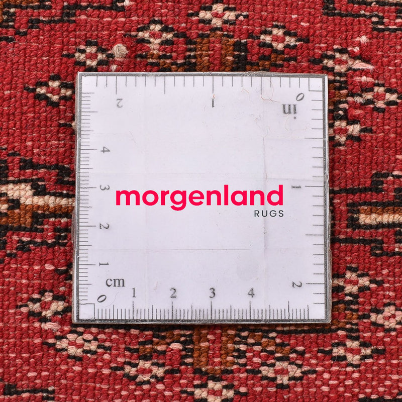 Dywan turkmeński - 138 x 98 cm - czerwony