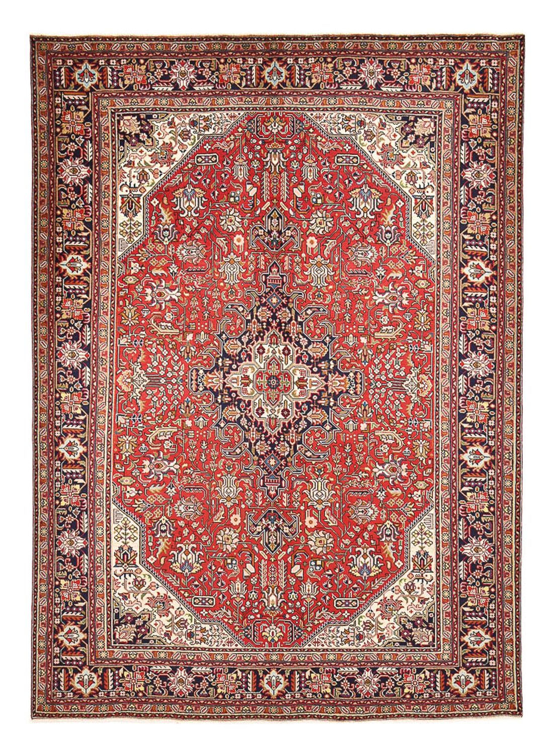 Dywan perski - Tabriz - 340 x 245 cm - czerwony
