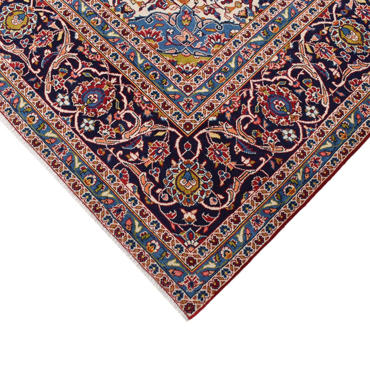 Dywan perski - Keshan - 403 x 295 cm - czerwony