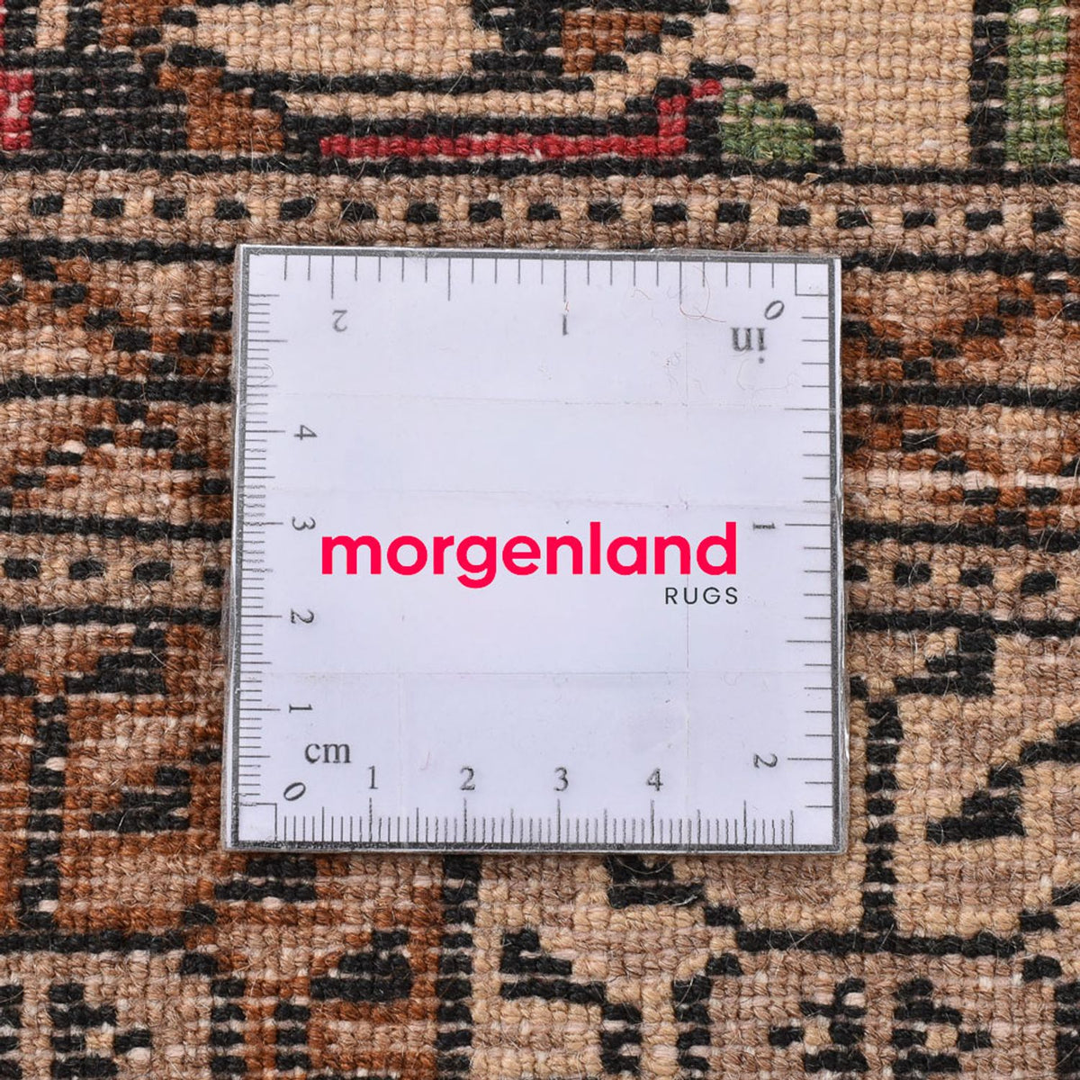 Dywan turkmeński - 191 x 134 cm - piaskowy