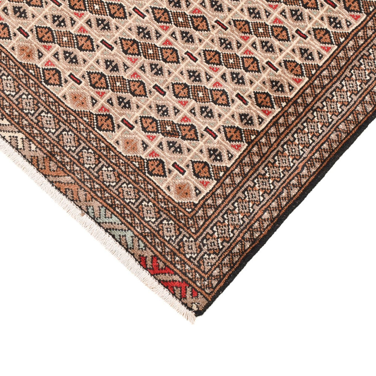 Dywan turkmeński - 141 x 100 cm - piaskowy