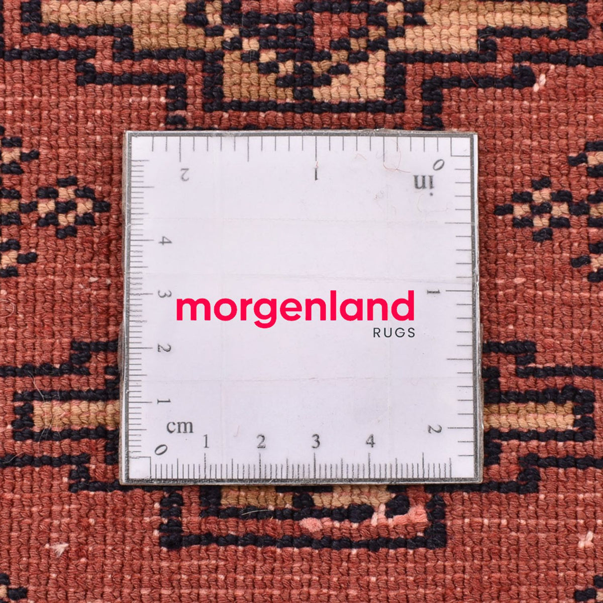 Dywan turkmeński - 132 x 99 cm - czerwony