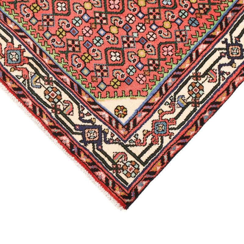 Perski dywan - Nomadyczny - 132 x 91 cm - czerwony