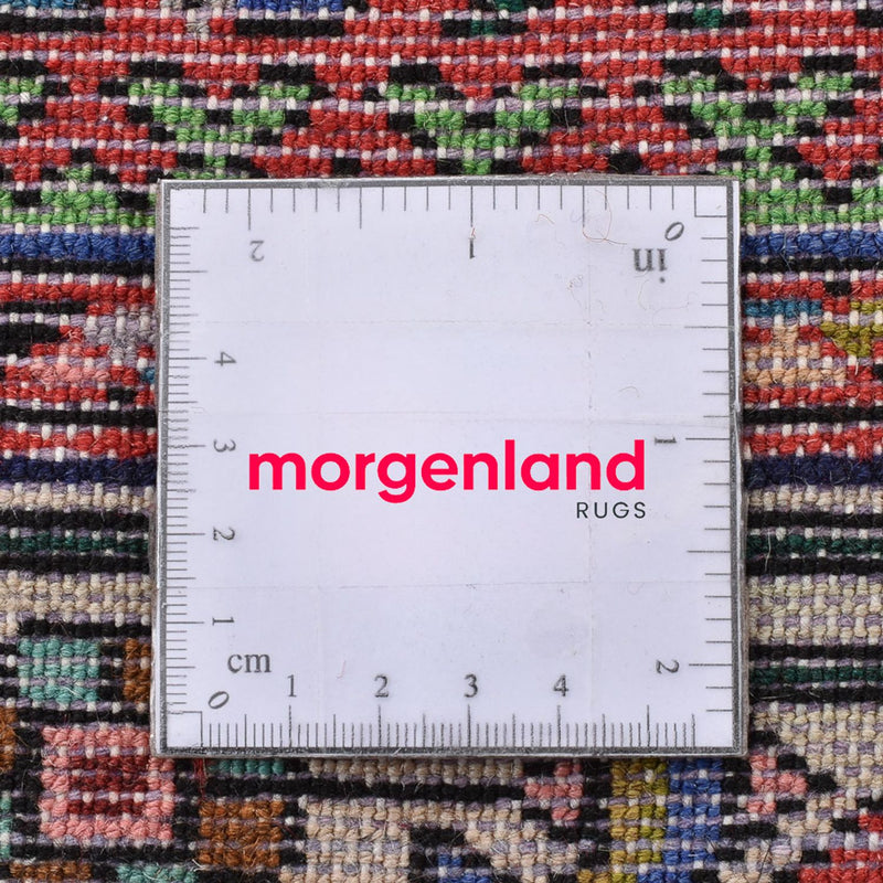 Perski dywan - Nomadyczny - 132 x 91 cm - czerwony