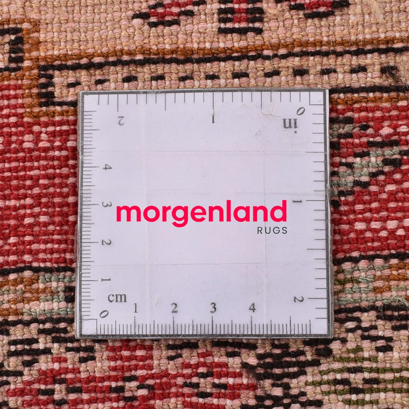 Biegacz Dywan turkmeński - 283 x 85 cm - czerwony