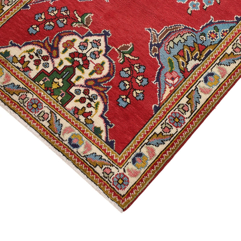 Biegacz Dywan perski - Tabriz - 341 x 85 cm - czerwony