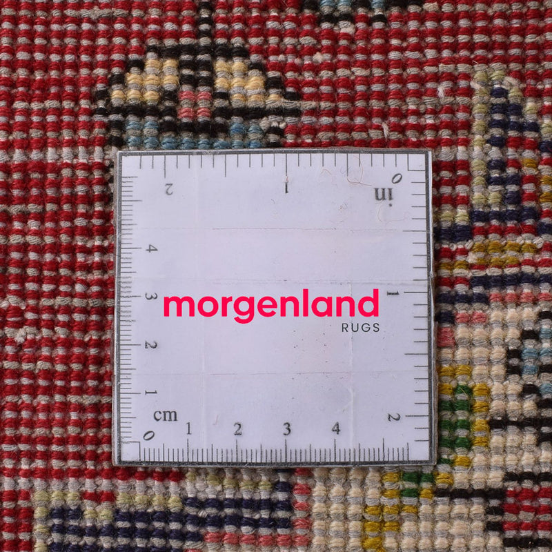 Biegacz Dywan perski - Tabriz - 341 x 85 cm - czerwony