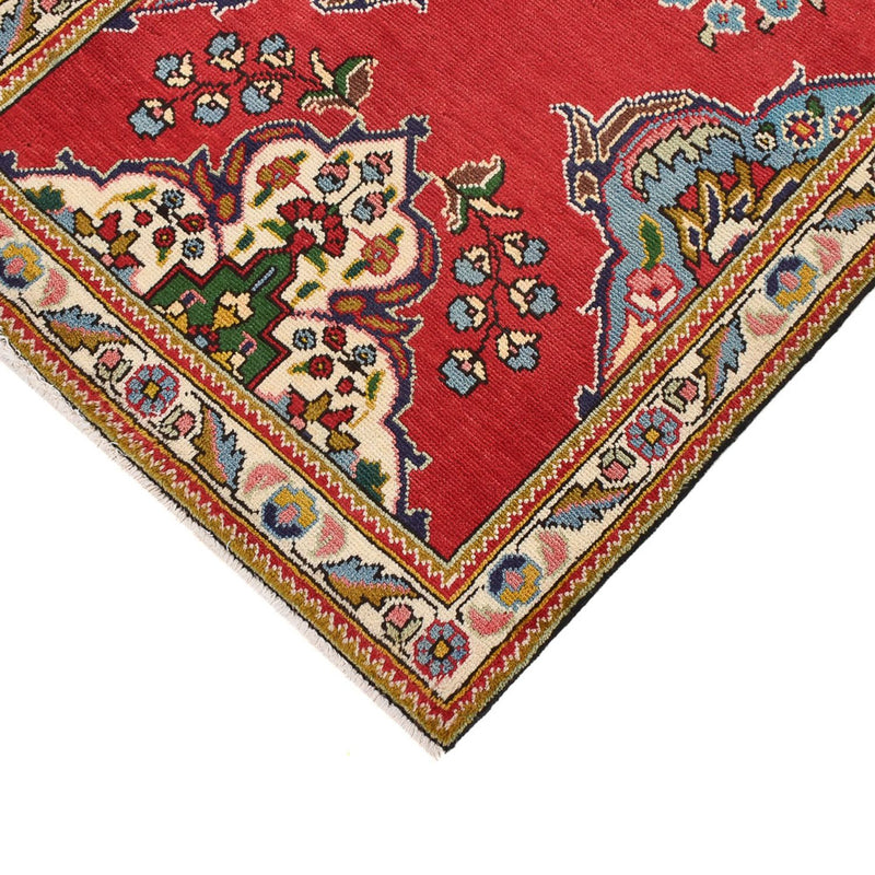 Biegacz Dywan perski - Tabriz - 343 x 80 cm - czerwony