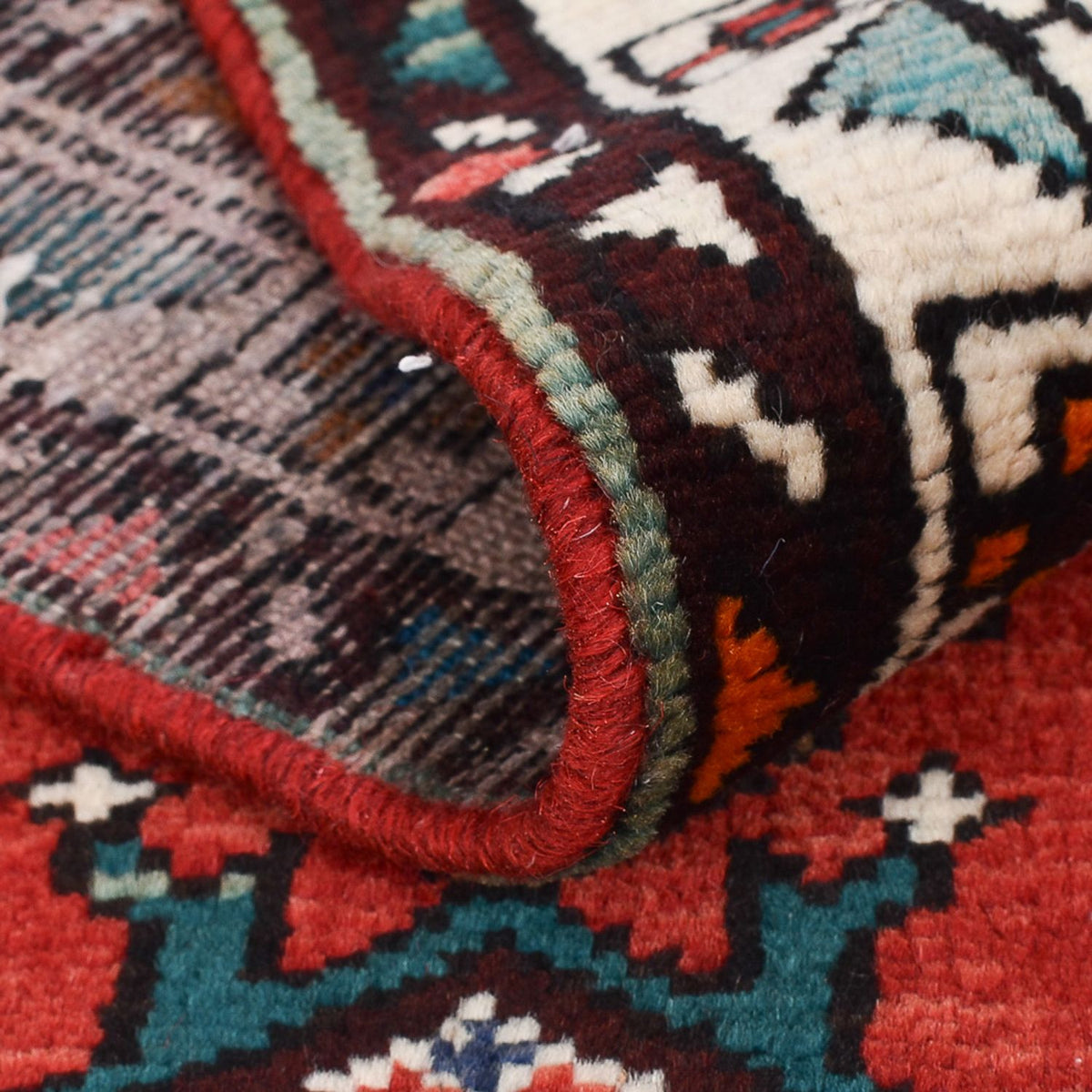 Biegacz Perski dywan - Nomadyczny - 386 x 71 cm - czerwony