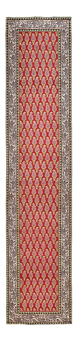 Biegacz Dywan perski - Tabriz - 373 x 80 cm - rdza