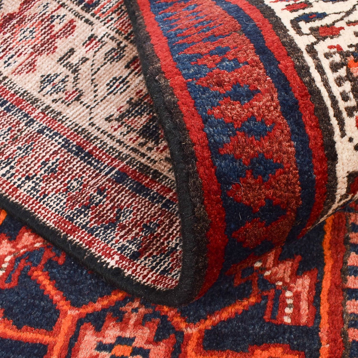 Biegacz Dywan perski - Tabriz - 460 x 98 cm - rdza