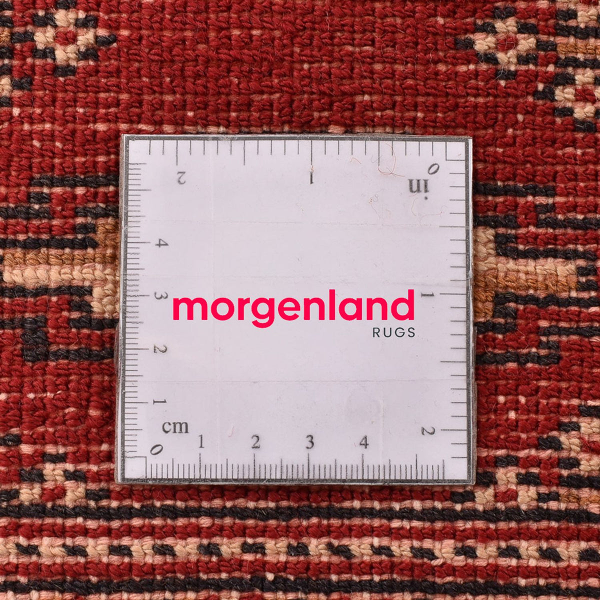 Biegacz Dywan turkmeński - 274 x 96 cm - czerwony