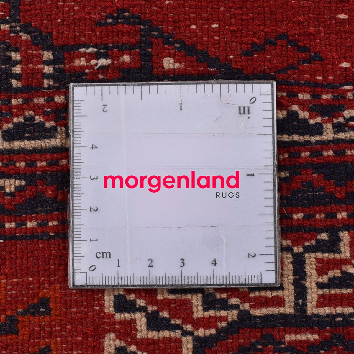 Biegacz Dywan turkmeński - 353 x 89 cm - czerwony