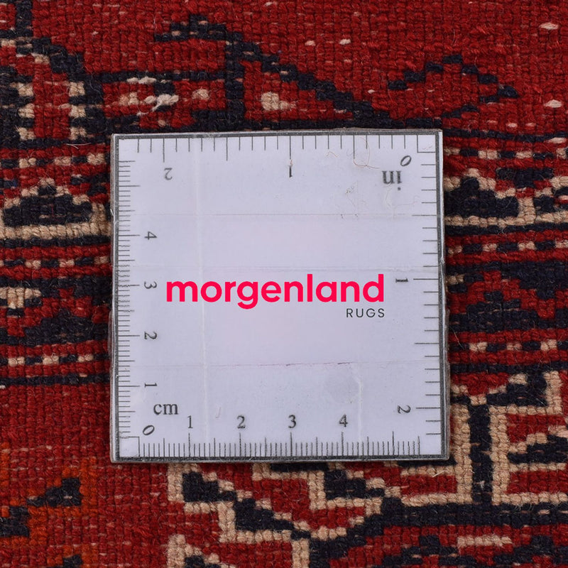 Biegacz Dywan turkmeński - 353 x 89 cm - czerwony