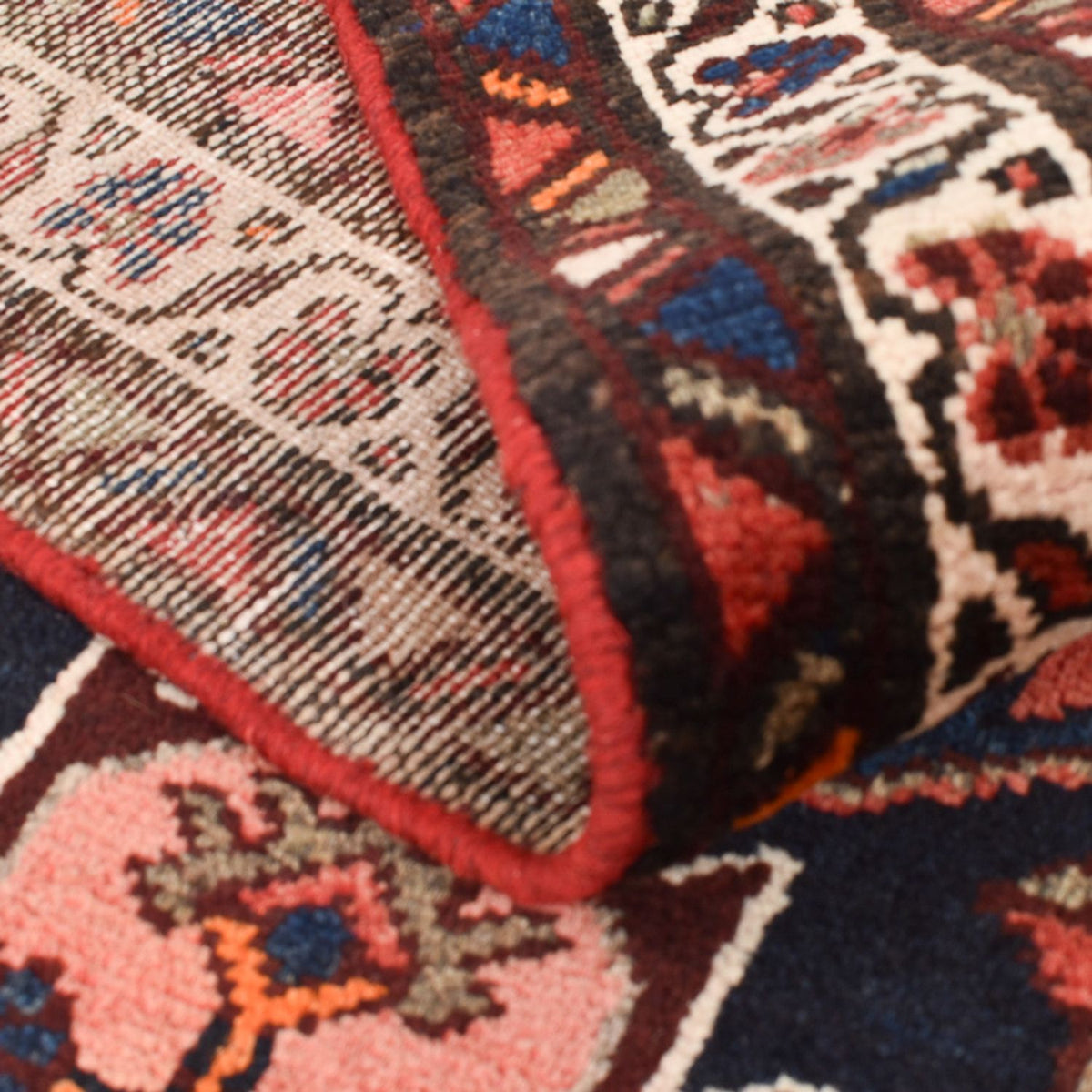 Biegacz Dywan perski - Bijar - 316 x 105 cm - jasna czerwień