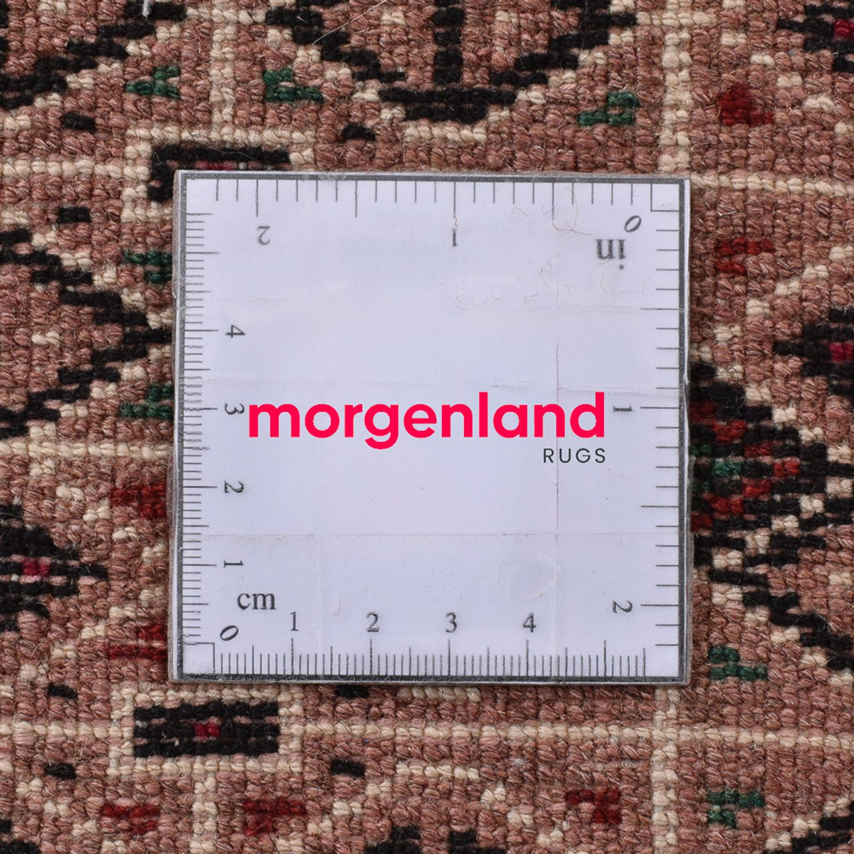 Biegacz Dywan turkmeński - 193 x 83 cm - jasna czerwień