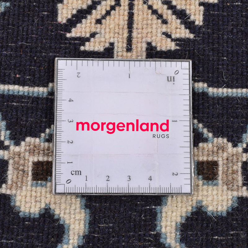 Dywan perski - Nain - 137 x 71 cm - ciemnoniebieski