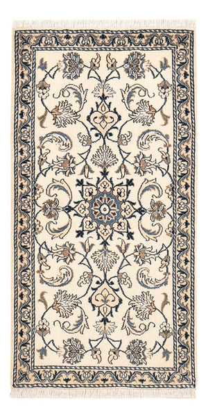 Dywan perski - Nain - 133 x 69 cm - kremowy