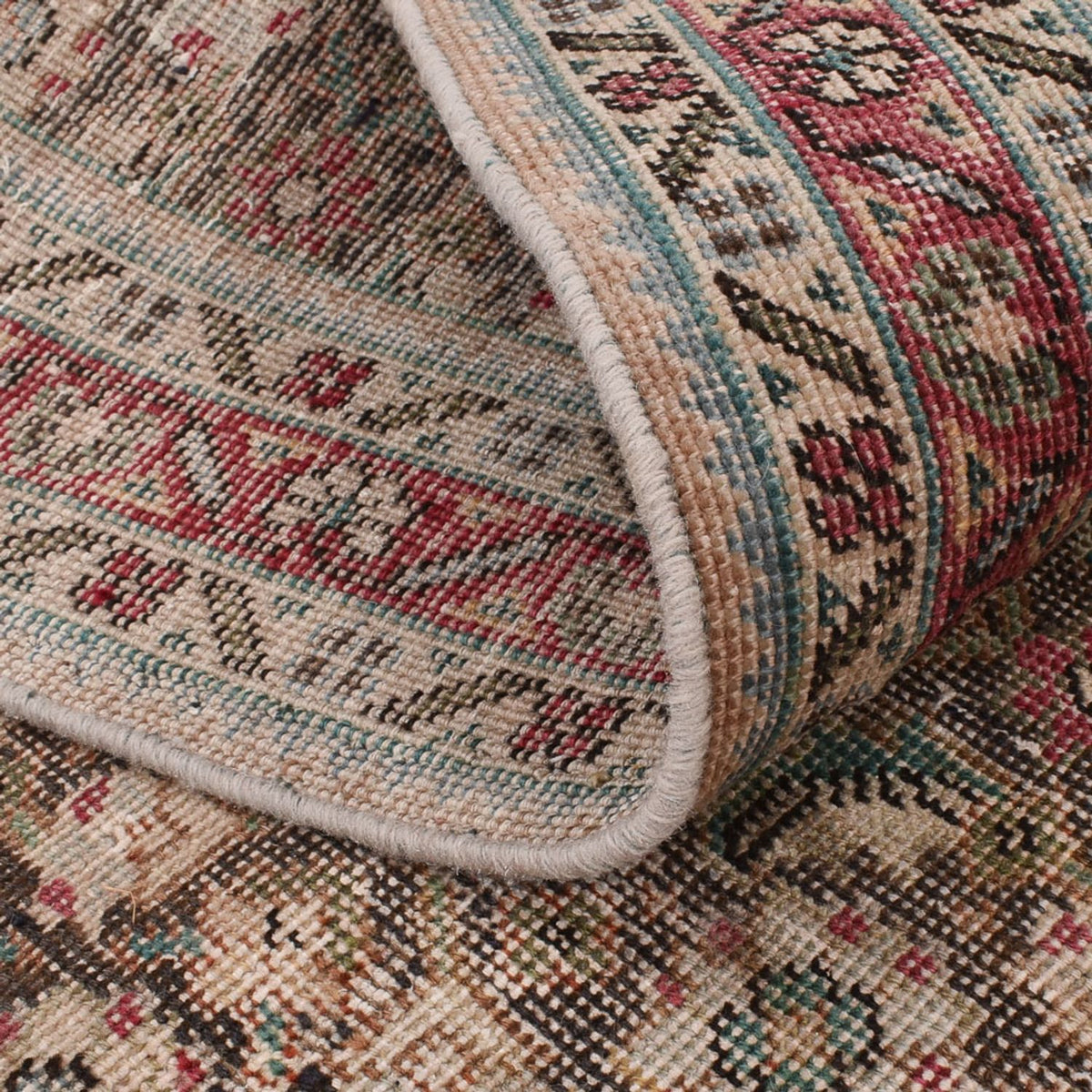 Dywan Vintage - 182 x 136 cm - beżowy