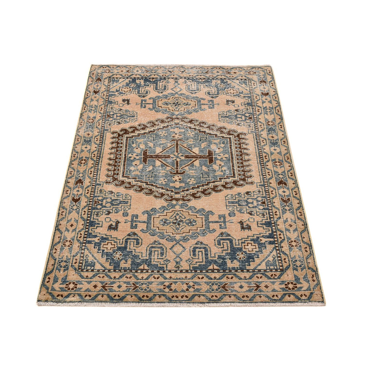 Dywan Vintage - 160 x 103 cm - wielokolorowy