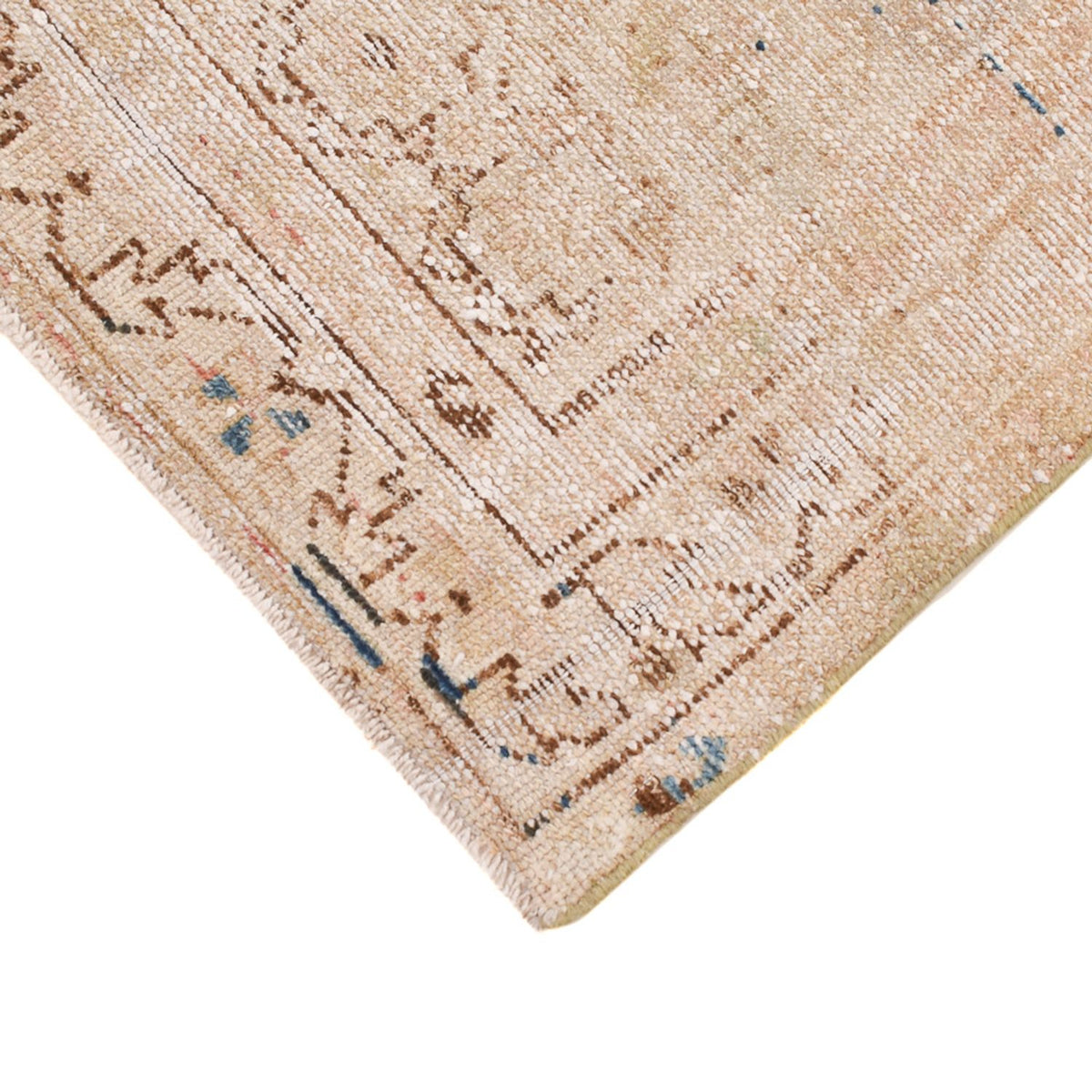 Dywan Vintage - 148 x 108 cm - niebieski