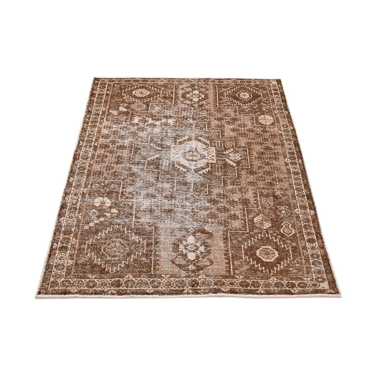 Dywan Vintage - 175 x 122 cm - ciemny beż