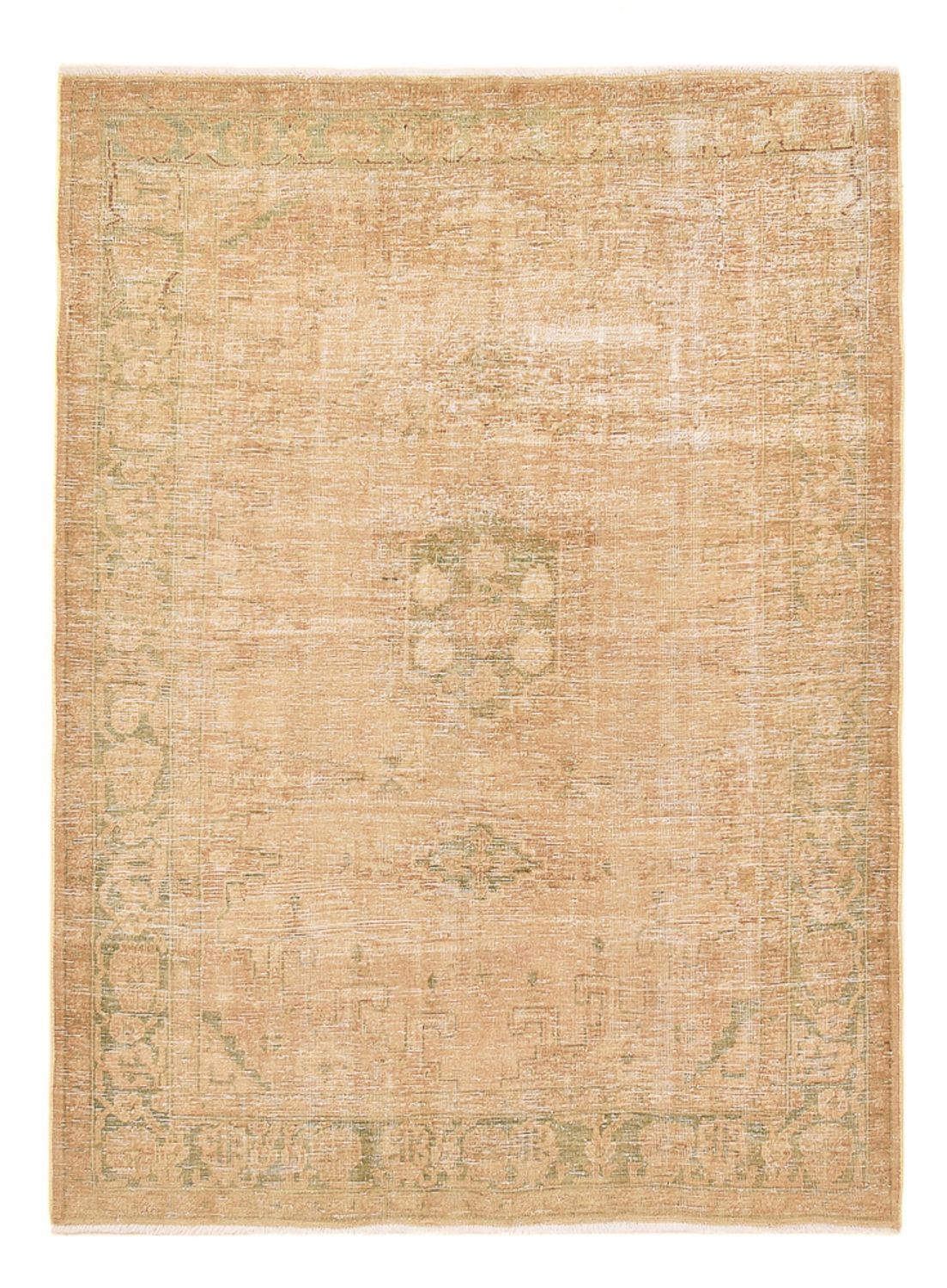 Dywan Vintage - 206 x 145 cm - ciemny beż