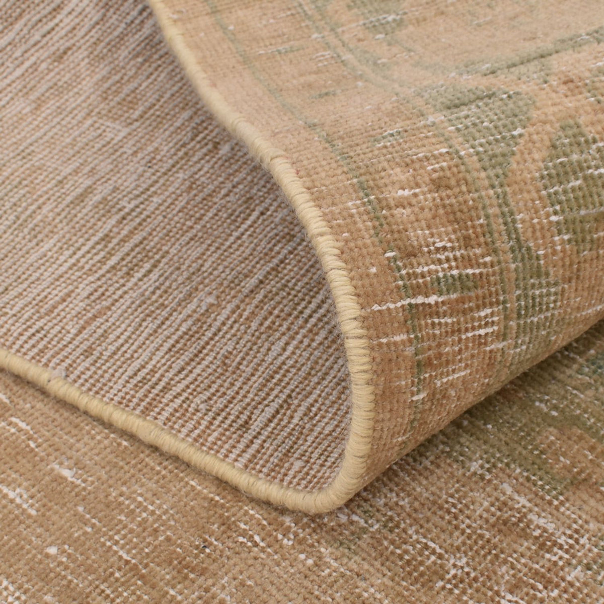 Dywan Vintage - 206 x 145 cm - ciemny beż